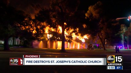 Church fire under investigation