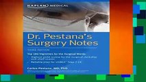 [GIFT IDEAS] Dr. Pestana s Surgery Notes: Top 180 Vignettes for the Surgical Wards (Kaplan Test