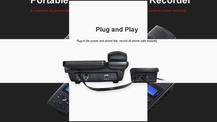 ARTECH AR100 AR120 Single channel  telephone recorder