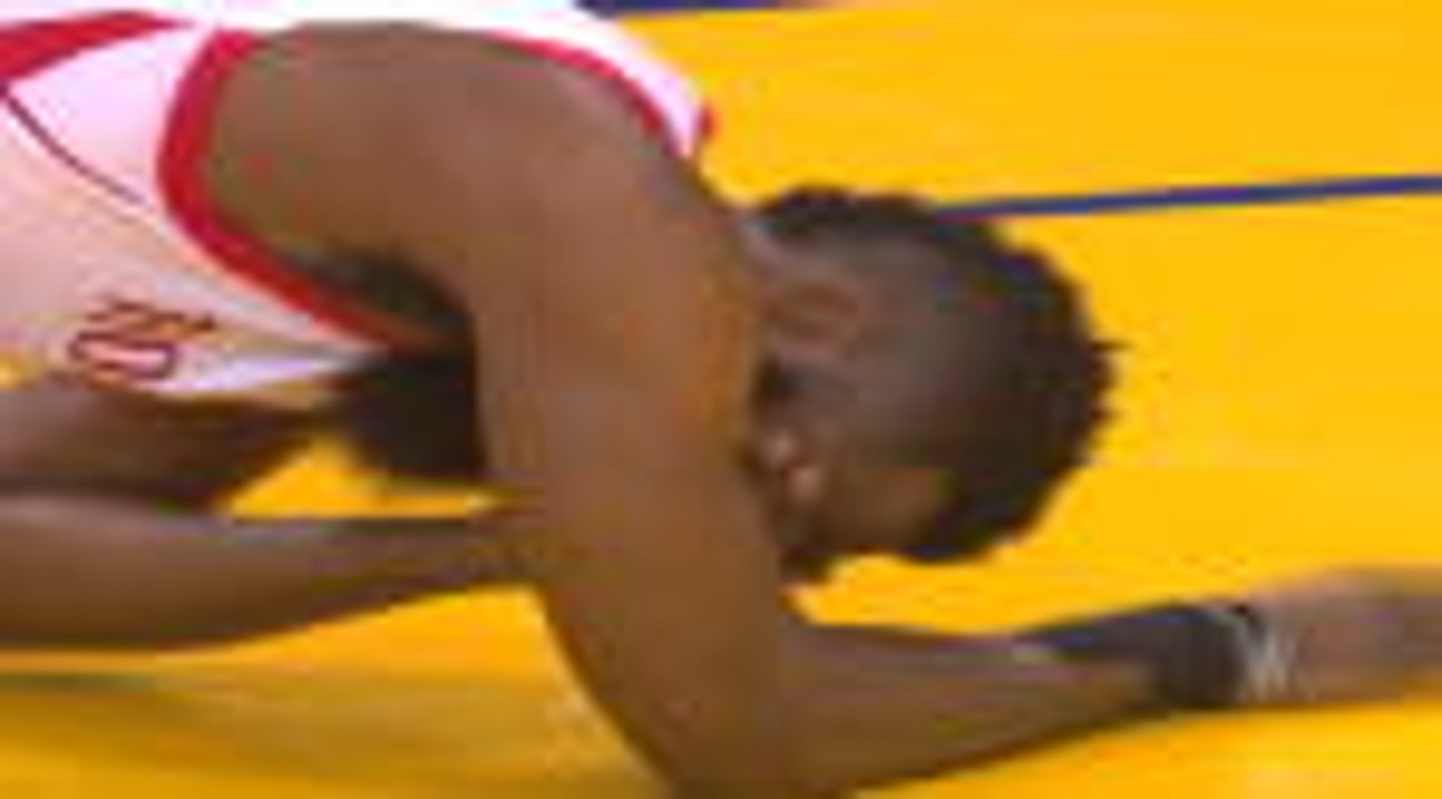 Harden suffers eye injury in Rockets loss