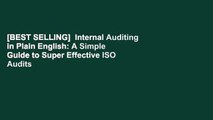 [BEST SELLING]  Internal Auditing in Plain English: A Simple Guide to Super Effective ISO Audits
