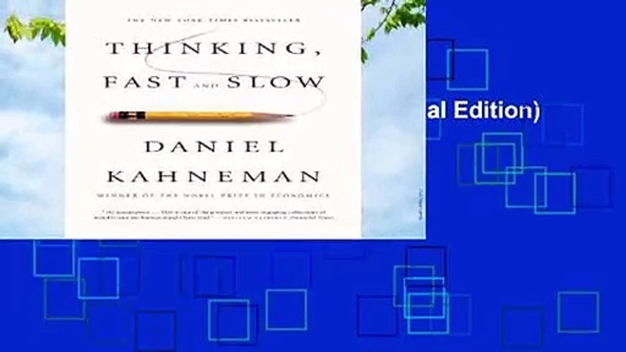 Thinking, Fast and Slow (International Edition)