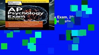 Cracking the AP Psychology Exam, 2018 Edition (College Test Prep)  Best Sellers Rank : #1