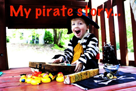Kid Pirate Barrrt (Part 3) - Backyard Toy Treasures