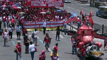 Filipinos marcham contra Duterte