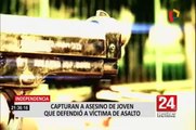 Capturan a presunto asesino de joven que defendió a víctima de asalto en Independencia