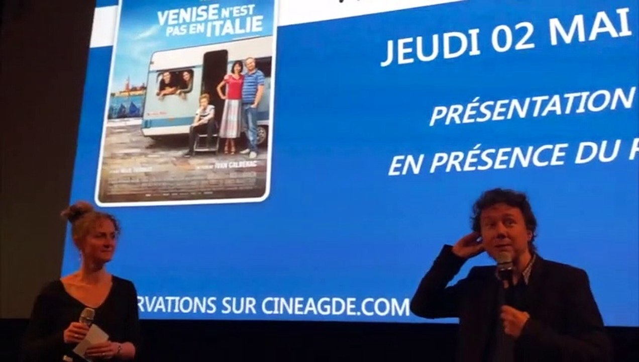 L'avant première de "Venise n'est pas en Italie" Le Travelling Agde