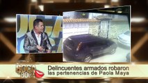 Paola Maya fue víctima de la delincuencia