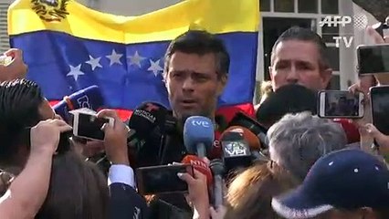 Libertad es una cuestión de vida o muerte, dice Leopoldo López