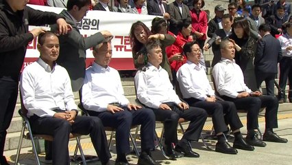 집단 삭발하고 전국 투쟁 vs 대화로 풀자 / YTN