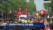 1er-mai: y'a-t-il eu l'union entre syndicalistes et gilets jaunes?