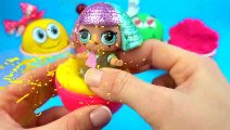 Play Doh Ice Cream Cups, PJ Masks, LOL, Shopkins Toys, Surprise Eggs with Slime
