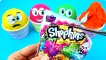 Play Doh Ice Cream Cups, PJ Masks, Shopkins with Kinder Surprise Eggs