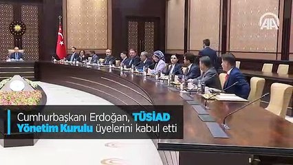 Download Video: Cumhurbaşkanı Erdoğan, TÜSİAD Yönetim Kurulu üyelerini kabul etti