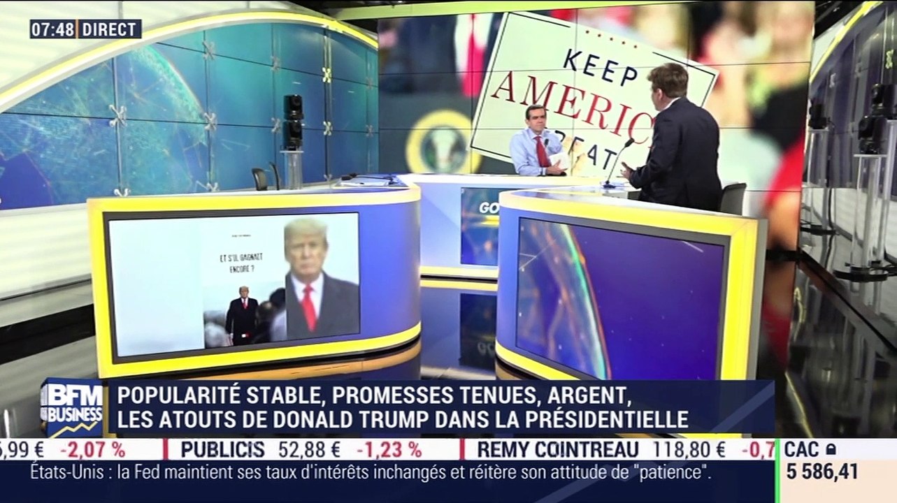 Popularité stable, promesses tenues, argent... les atouts de Donald Trump dans la présidentielle - 02/05