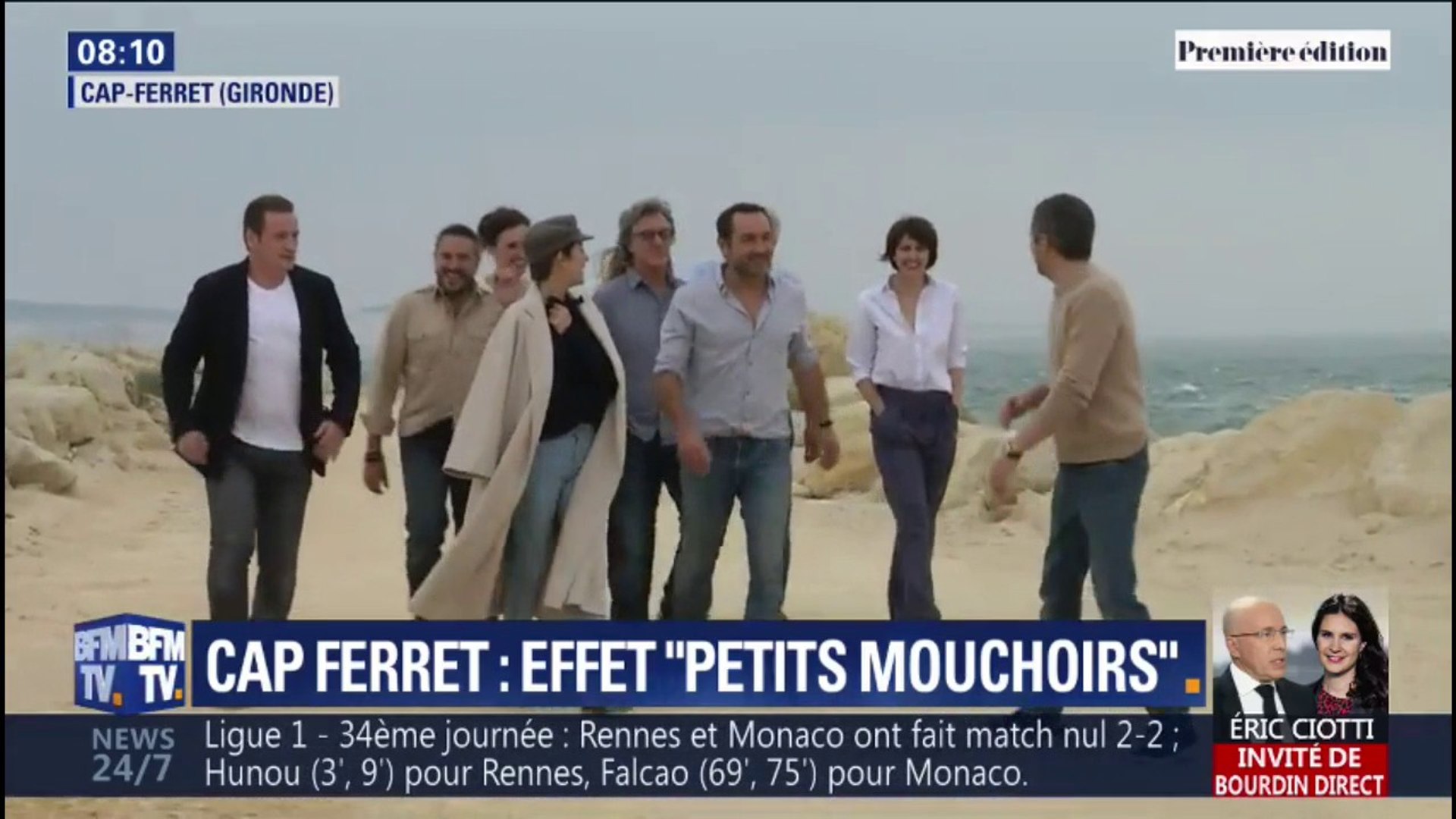 La suite du film "Les Petits Mouchoirs" attire les fans au Cap Ferret -  Vidéo Dailymotion