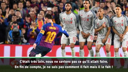 Demies - Valverde : "Messi est toujours surprenant"