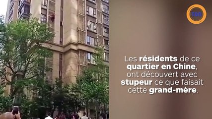 Une dame de 90 ans atteinte de démence escalade la façade de son immeuble pour s'échapper de chez elle !
