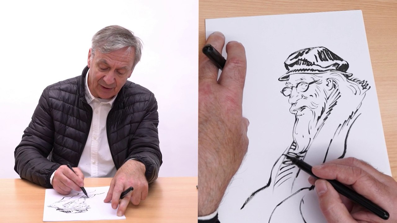 Comment dessiner Léonard de Vinci - La leçon de dessin de François Boucq