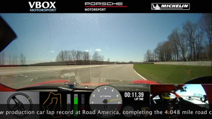 Porsche 911 GT2 RS sets production car lap record at Road America