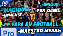 Le génie de Lionel Messi met toute l'Europe à l'unisson