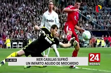 ¿Qué provocó al infarto del futbolista Iker Casillas?