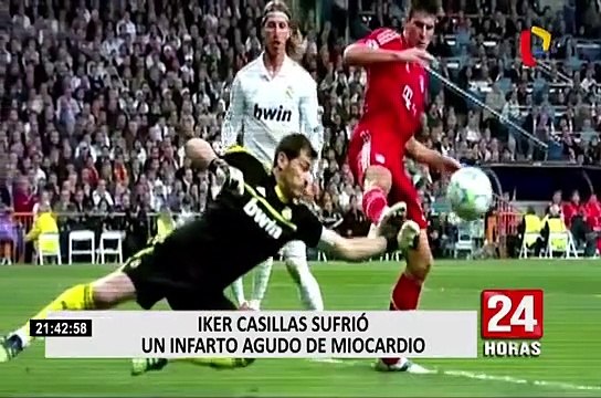 ¿Qué provocó al infarto del futbolista Iker Casillas?
