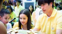 ณเดชน์ ญาญ่า คู่รักสะพานบุญ ร่วมกันถวายผ้าป่า