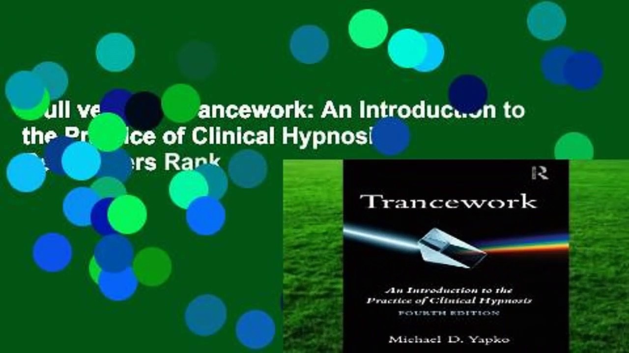 Full version  Trancework: An Introduction to the Practice of Clinical Hypnosis  Best Sellers Rank