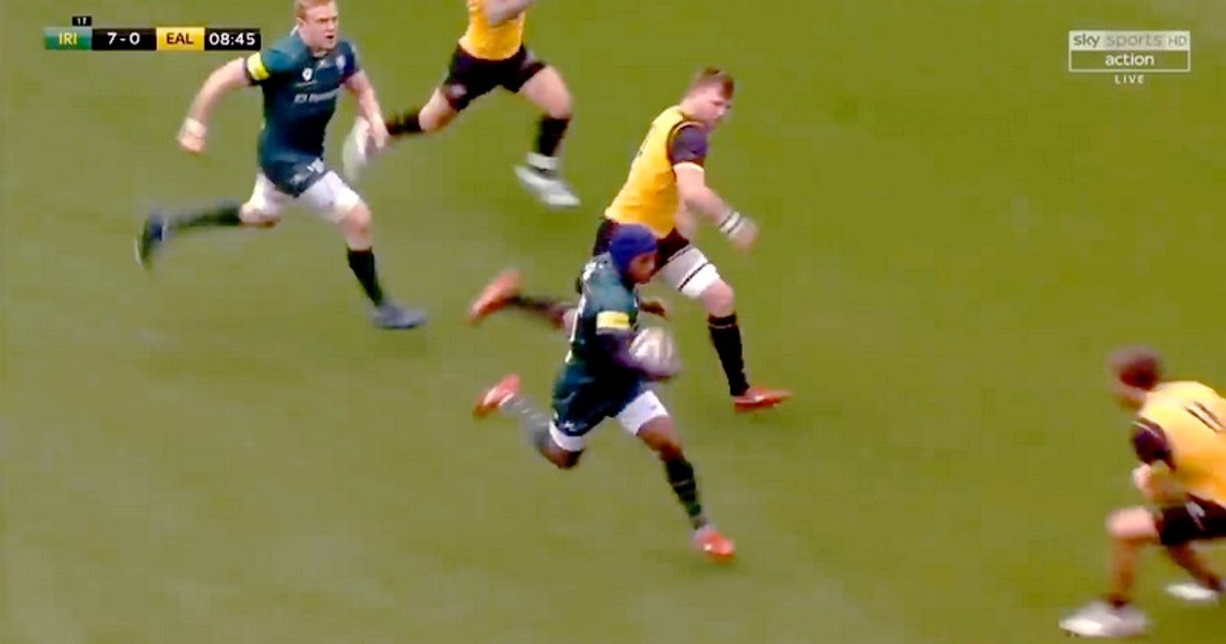 Alivereti Veitokani laisse sa carte de visite à la défense des Ealing Trailfinders