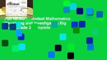 Full version  Mindset Mathematics: Visualizing and Investigating Big Ideas, Grade 3 Complete