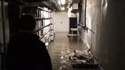 Besançon : les sous-sols du conseil départemental largement inondés