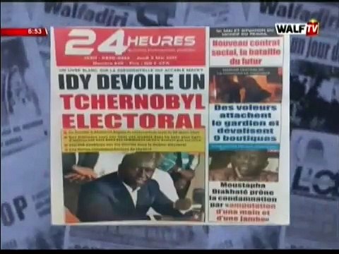Revue de Presse WalfTv du Jeudi 02 Mai 2019 en images