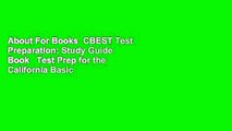 About For Books  CBEST Test Preparation: Study Guide Book   Test Prep for the California Basic