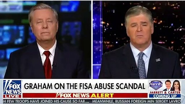 Lindsey Graham: 'Bill Barr Will Sleep Well Tonight, His Critics Are The Problem Not Him'