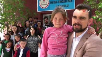 Üniversite öğrencileri köy okulunu onardı