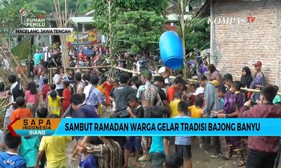 Sambut Ramadan, Warga Magelang Gelar Tradisi Bajong Banyu