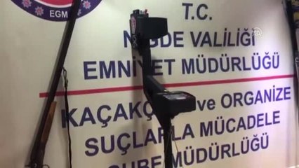 Niğde Merkezli Tarihi Eser ve Kaçak Kazı Operasyonu