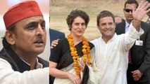 Priyanka Gandhi के वोटकटवा बयान पर जब Akhilesh Yadav को आया गुस्सा | वनइंडिया हिंदी