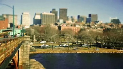 Boston Beacon Hill (Tilt Shift)