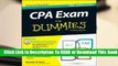 Online CPA Exam for Dummies with Access Code  For Online