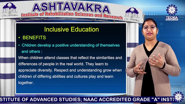 Ms. Gangotri | Inclusive Education| AIRSR | TECNIA TV