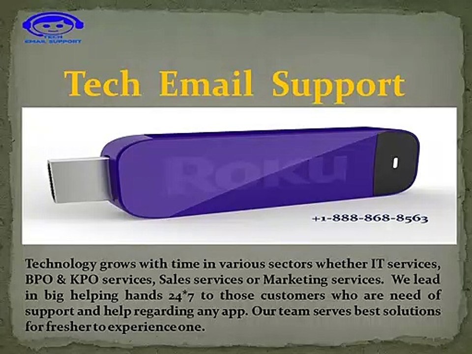 Roku Support Number +1-888-868-8563