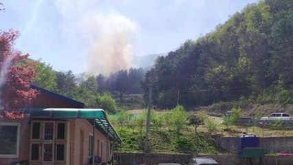 강원도 곳곳서 산불...헬기 진화 완료 / YTN