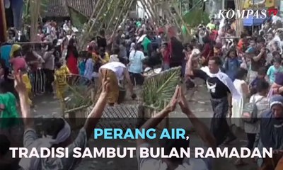 Perang Air, Tradisi Sambut Bulan Ramadan