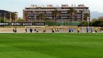 Gol de Seleznyov de Penalti en el Entrenamiento del Málaga