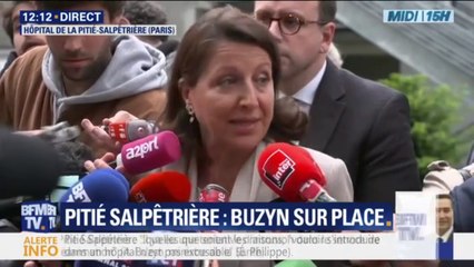 Agnès Buzyn sur la Pitié-Salpêtrière : "Il y a eu une tentative d'intrusion" (BFMTV)