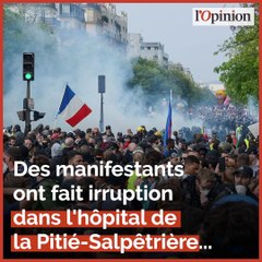 1er mai: l’intrusion dans l’hôpital de la Pitié-Salpêtrière suscite l’indignation
