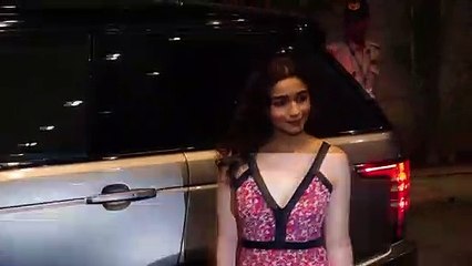 ZEE5's 'Yours Truly' VIP Entrance Spotting - Alia Bhatt