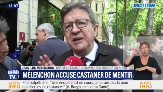 Jean-Luc Mélenchon sur l'intrusion de la Pitié-Salpêtrière: Personne n'a attaqué cet hôpital